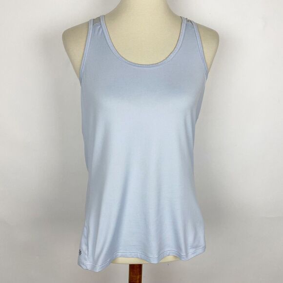 ATHLETA Gray Heat Chi Tank Top Mesh Back - Size XS - Picture 1 of 6